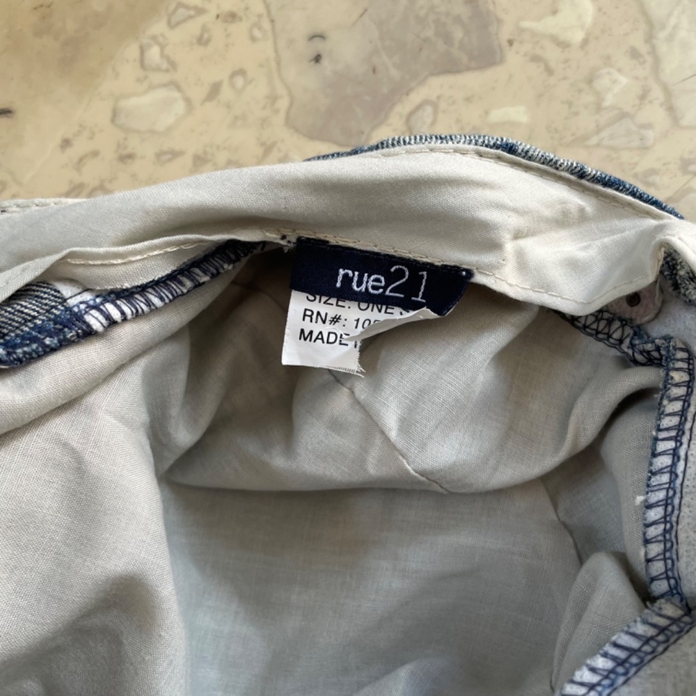 Rue 21 Y2K Blue Tie-Dye Cabbie Cap - Picture 4 of 5